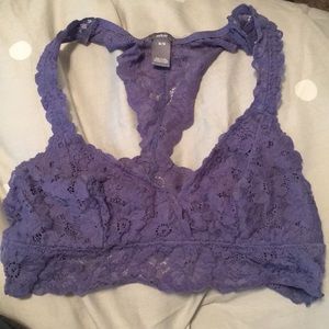 EUC aerie bralette purpleish/blue size medium